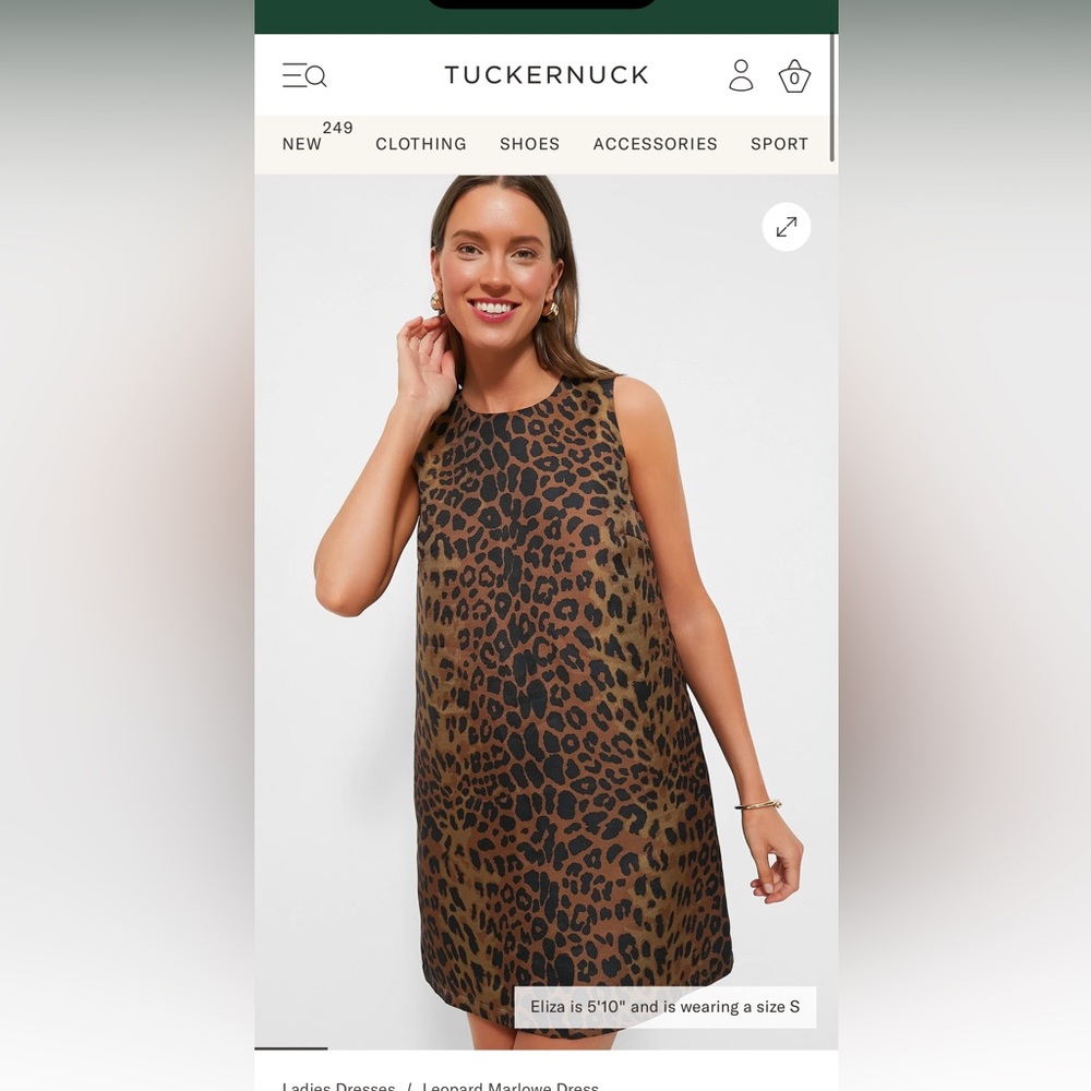 Tuckernuck Leopard Marlowe Dress